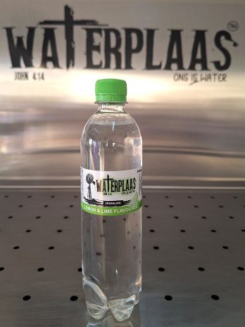 Waterplaas – 500 ml Sparkling Flavoured Water – Lemon & Lime
