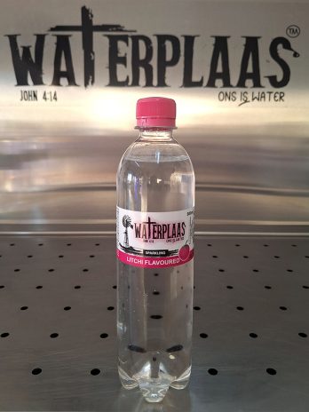 Waterplaas – 500 ml Sparkling Flavoured Water – Litchi