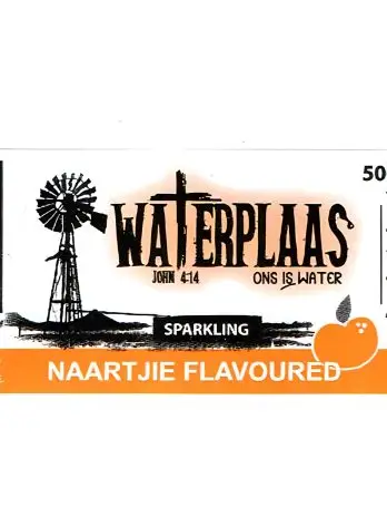 Waterplaas – 500 ml Sparkling Flavoured Water – Naartjie